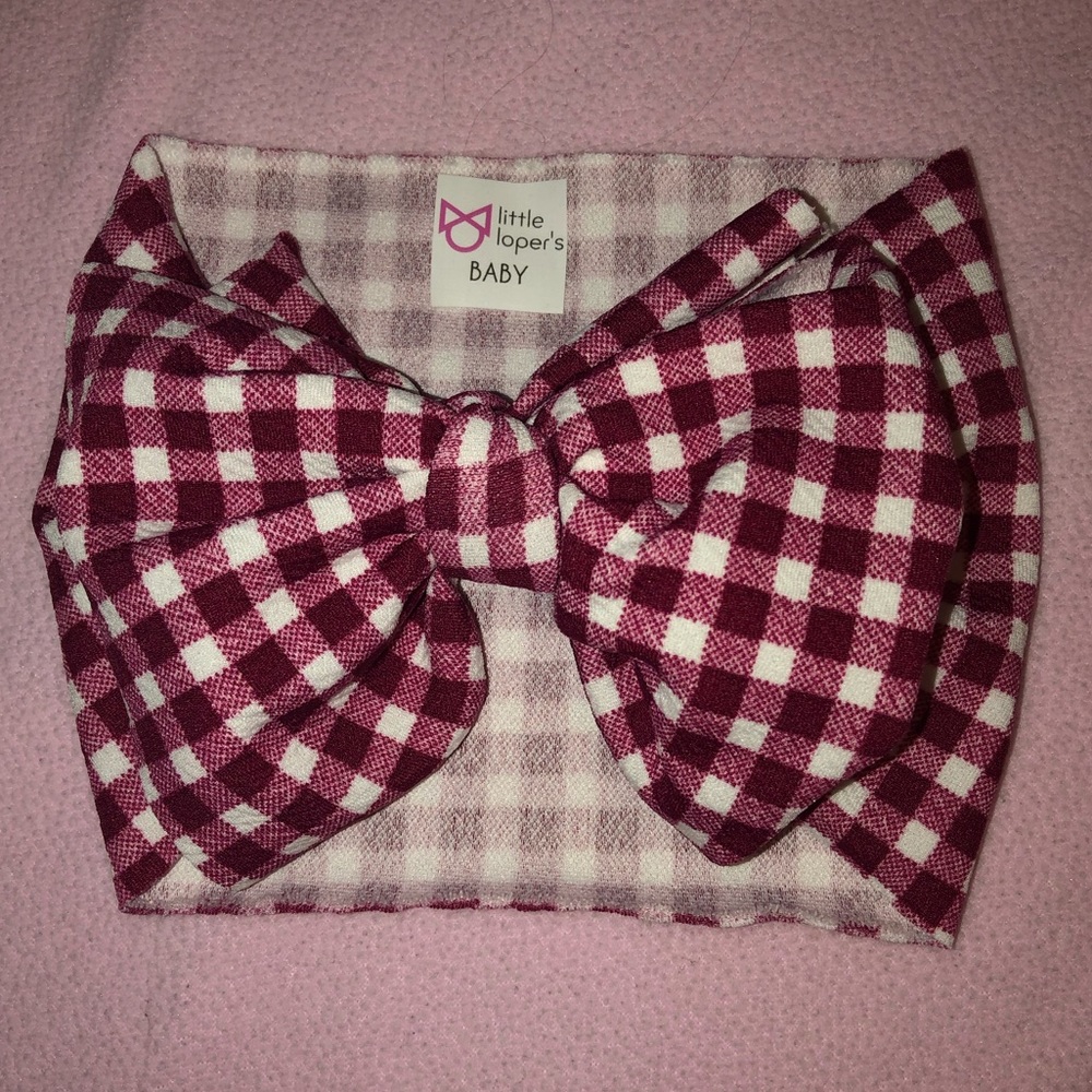 Little Lopers Picnic Baby Headwrap